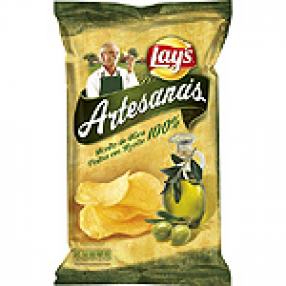 LAYS artesanas patatas fritas con aceite de oliva bolsa 150 grs